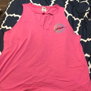 Victoria’s Secret PINK cut out shirt